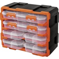 Alutec Sortimentskoffer-Set (L X B X H) 38 X 18 X 32 Mm Variable Unterteilung