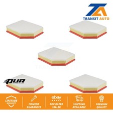 Engine Air Filter (5 Pack) For Volvo XC60 XC90 S60 V60 Cross Country V90 S90