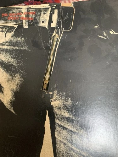 THE ROLLING STONES "STICKY FINGERS" W ZIPPER