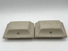 Lot Of 2 Vintage Hamilton 22 Jewel Medallion Empty Watch Clamshell Boxes *READ*