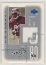 2001 UD Graded Game Jerseys Jerry Rice #JR HOF yj0