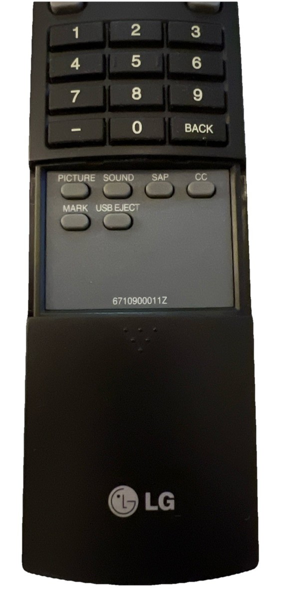 LG 6710900011Z LCD PLASMA TV REMOTE CONTROL 32LB4D 42LB4D 42LB5D
