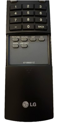 LG 6710900011Z LCD PLASMA TV REMOTE CONTROL 32LB4D 42LB4D 42LB5D