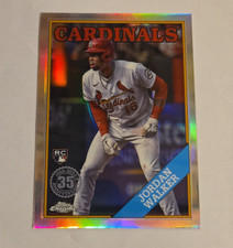 Topps 2023 Chrome Jordan Walker Rookie 35th Anniv #88CU-18 Cardinals
