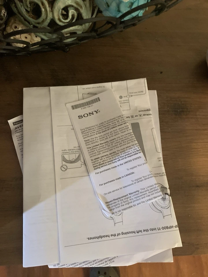 Sony WH RF-400 Wireless Headphones New Battery - Image 3 of 4