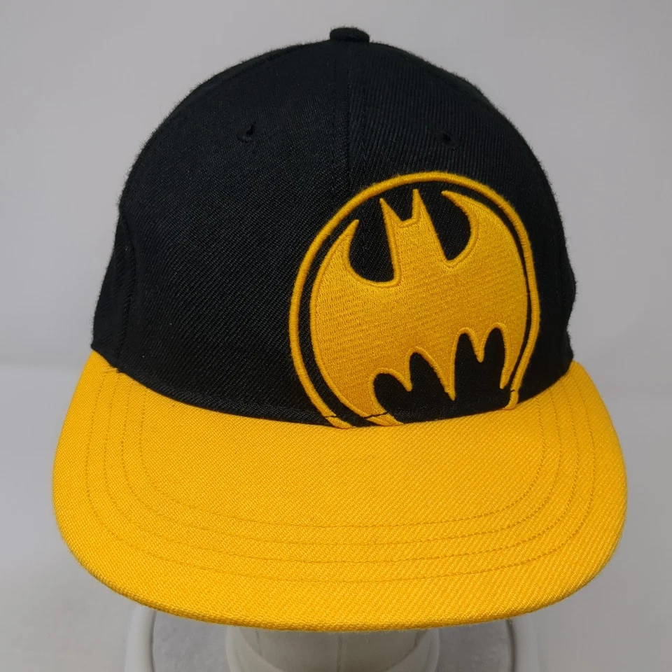 Batman Fitted Baseball Hat Multicolor Medium Embroidered Colorblock - Image 2 of 4
