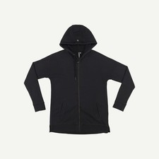 Sweaty Betty Womens Black Cotton/Elastane Long sleeved Hoodie Size XS