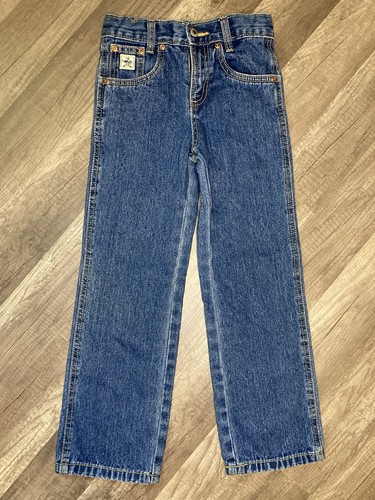 Cinch Jeans Youth 6R Boys Western Rodeo MB10042001 Medium Wash Adjustable Waist - Picture 3 of 9