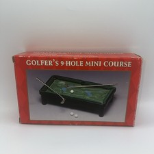 Golf Set Miniature - 9 hole mini golf tabletop 