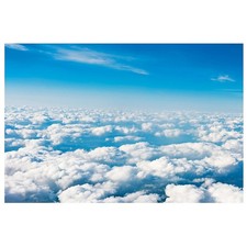 Cloudy Sky Backdrop Banner for Party Photos