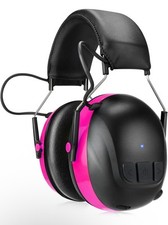 Bluetooth 5.4 Hearing Protection with 120H Working Time, 30Db Safety Earmuffs, R