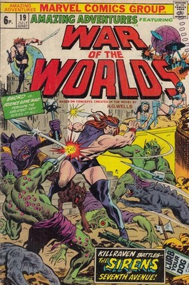 Amazing Adventures Nr 19 Marvel Comic 1973 UK Edition