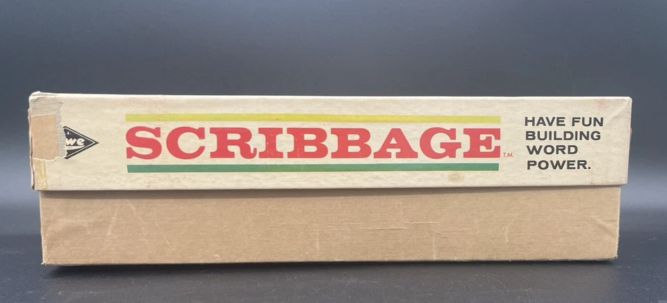 Vintage Lowe Scribbage Game 1963 Complete wtih Original Box Bakelite Dice Timer - Image 3 of 4