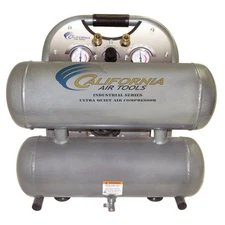 California Air Tools 4610ALFC 1 HP 4.6 gal Quiet&Oil-Free Alu Air Compressor New