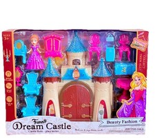 Funny Dream Castle Girls  Castle Set Pretend Play set Gift Best activity toy set