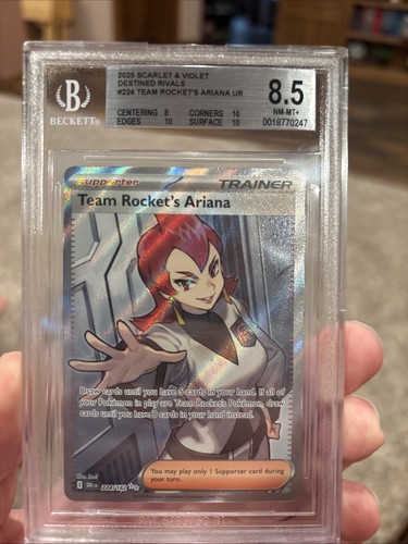 Team Rocket's Ariana graded BGS 8.5 for sale on eBay