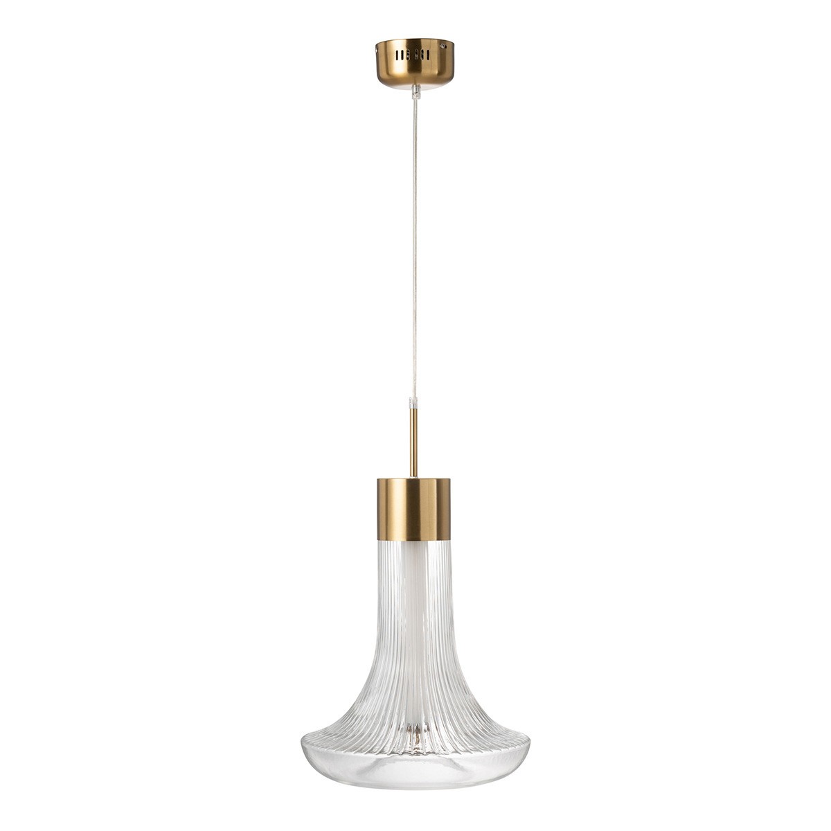 Suspension verre Vito 34cm la solution lumineuse pour eclairer une piece sombre