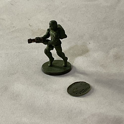 #ad Lance amp; Laser 2000 Miniatures Intercrime Power Infantry Green Original Sculpt $34.95
