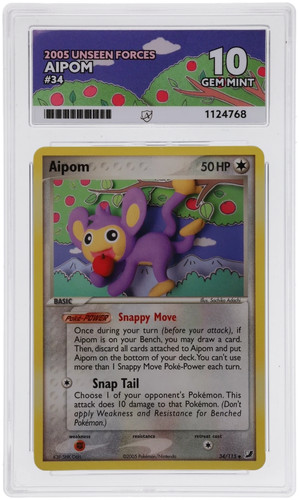 Aipom graded ACE 10 for sale on eBay