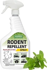 Harris Peppermint Oil Mice & Rodent Repellent Spray for House and Car Engines, H
