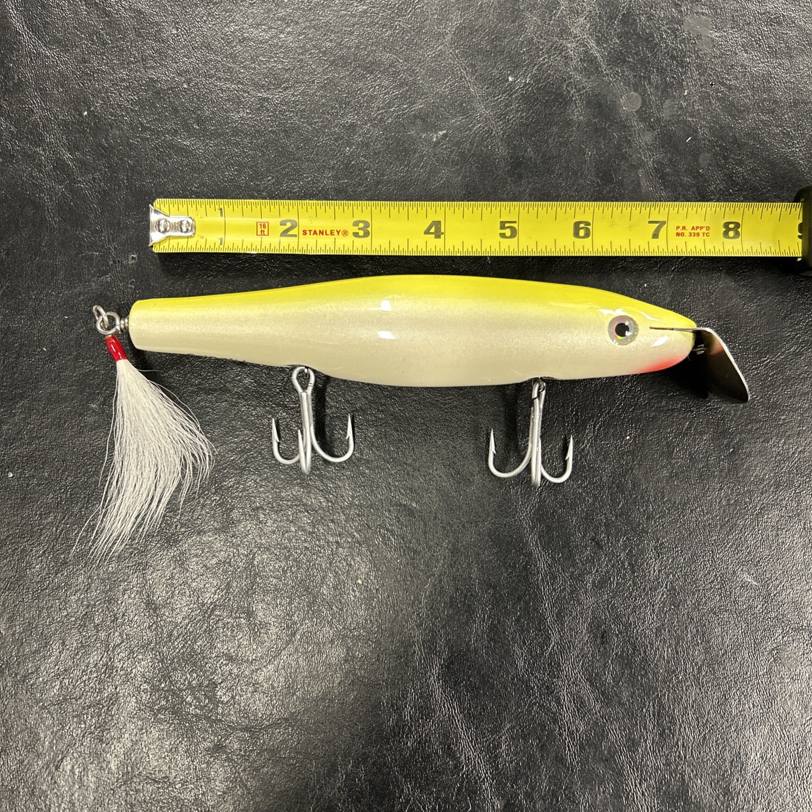 Vintage Fish On 8 “Surfster” 3oz -Surf Lure- Striper Plug  Custom - Image 3