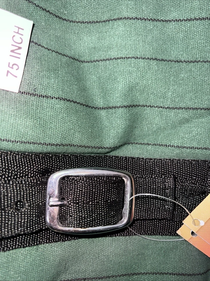 "Nueva manta de invierno para caballo de lona verde 75"" resistente 1 #32-170 QQ-8" Foto 3 de 4