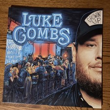 Luke Combs Growin Up Exclusive Cobalt Blue Vinyl LP Exclusive sealed