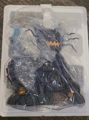 Hawthorne Village Nightmare Before Christmas Cat House NIB COA 