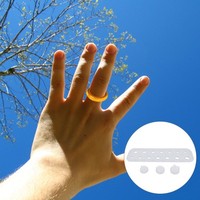 4 Pcs Silikonformen FüR Epoxidharz Epoxidharz-Ringform Diy-Harzform