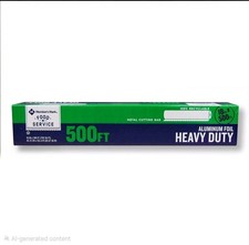 Daily Chef Heavy Duty Food Service Foil 500 Ft Heavy Duty Aluminum Foil 18 X 500