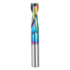 1/2" Shank Upcut 2 Flute Spiral Router Bit 1/2" Cutting Dia, 2" Depth
