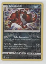 Krookodile Reverse Foil Pokémon Sun & Moon Base #85