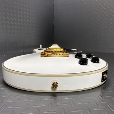 Blitz by ARIA PRO II Les Paul Custom type White Electric Guitar