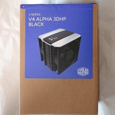 Cooler Master V4 Alpha 3DHP Black CPU Fan Heatsink 120mm 4-Pin PWM 63.1CFM
