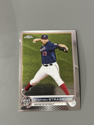 2022 Topps Chrome #184 Stephen Strasburg - Washington Nationals