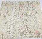 Vintage Jacobean Style Kashmiri Crewel Work Floral Curtain Panel 180x160cm 