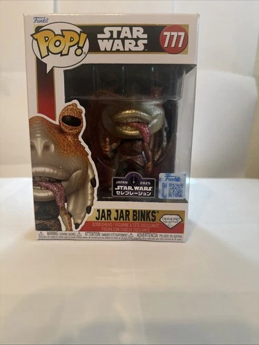 Funko Pop! Jar Jar Binks Diamond #777  Star Wars Celebration Japan 2025