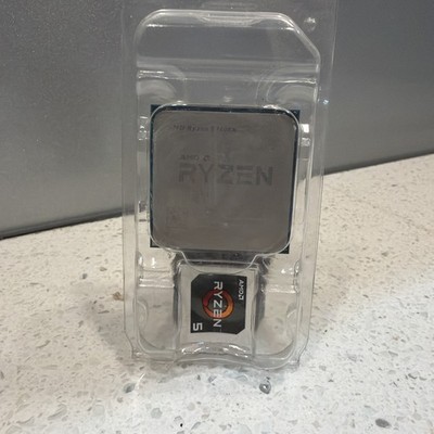AMD RYZEN 5 1600 AM4 CPU Processor R5 1600 6-Core 12T 3.2 GHz Desktop 12MB 65W