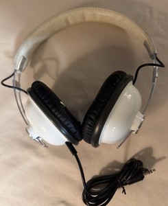 レトロ Panasonic 有線ヘッドセット ホワイト Panasonic - Panasonic レトロ ヘッドフォンの通販 by NENE