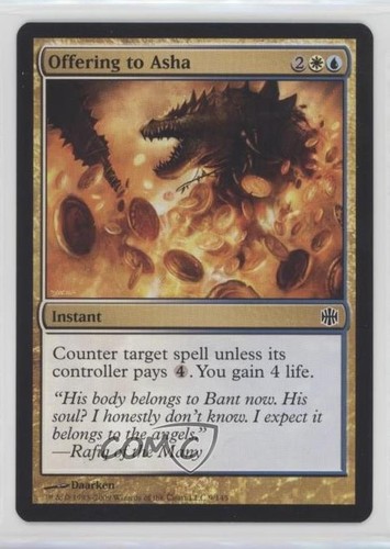 Offering to Asha Magic: Alara Reborn #9 2009 2k3