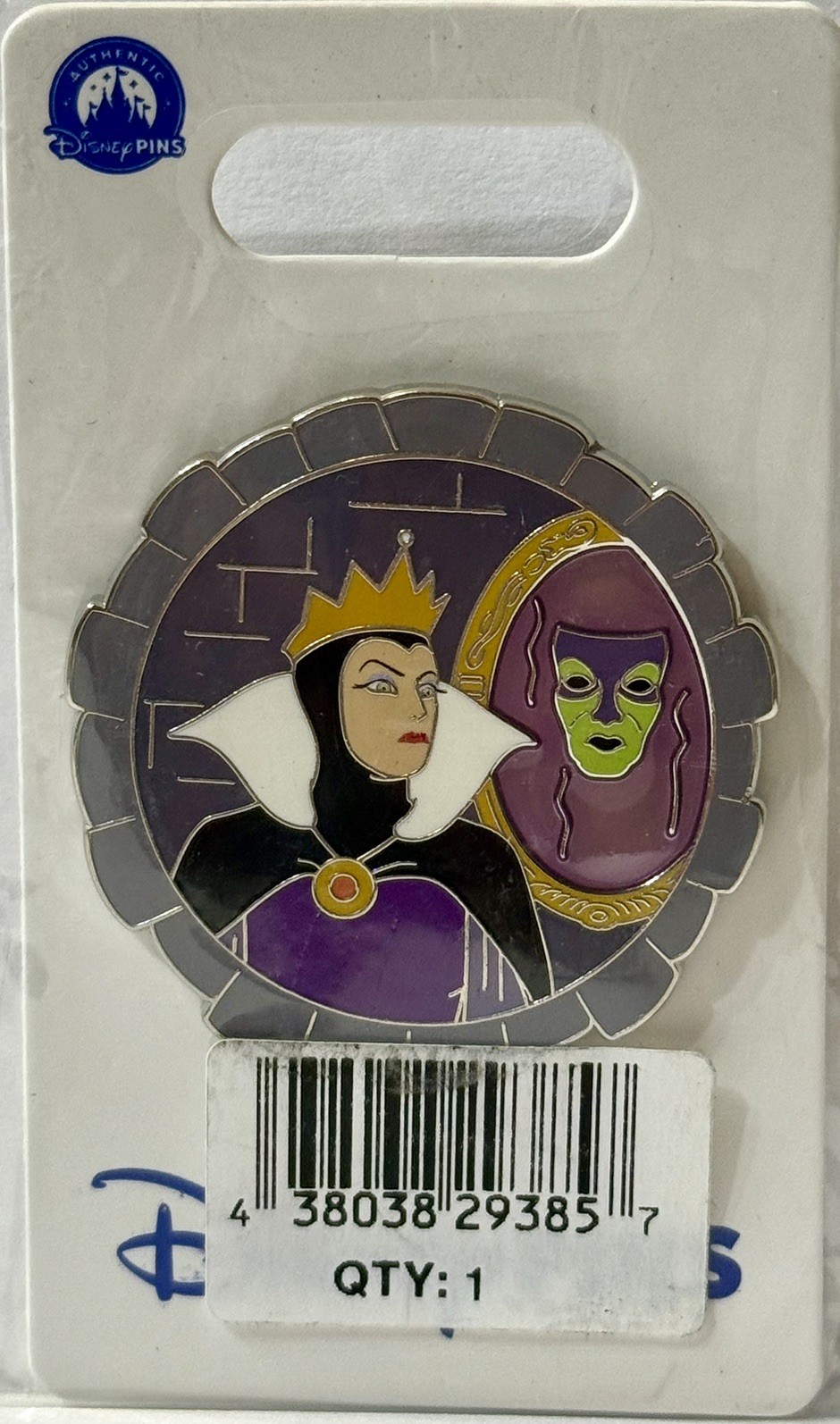 2025 Disney Trading Pin Magic Mirror And Evil Queen Enamel Pin