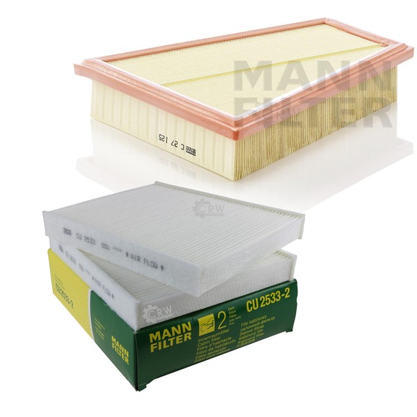 Mann Inspektionspaket Filterset FüR BMW 5Er F10 F18 520I F07 528I-image