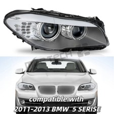 Right Side Xenon Headlight For Bmw 5 Series F10 528i 535i 550i 2011-13 Wo Afs