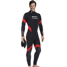 Mares Pioneer Man one-piece 5mm neoprene wetsuit with hood