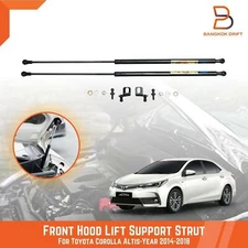 Front Hood Bonnet Lift Support Gas Strut Shock For Toyota Corolla E170 2014-18