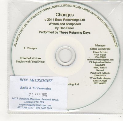(FF22) These Reigning Days, Changes - 2012 DJ CD