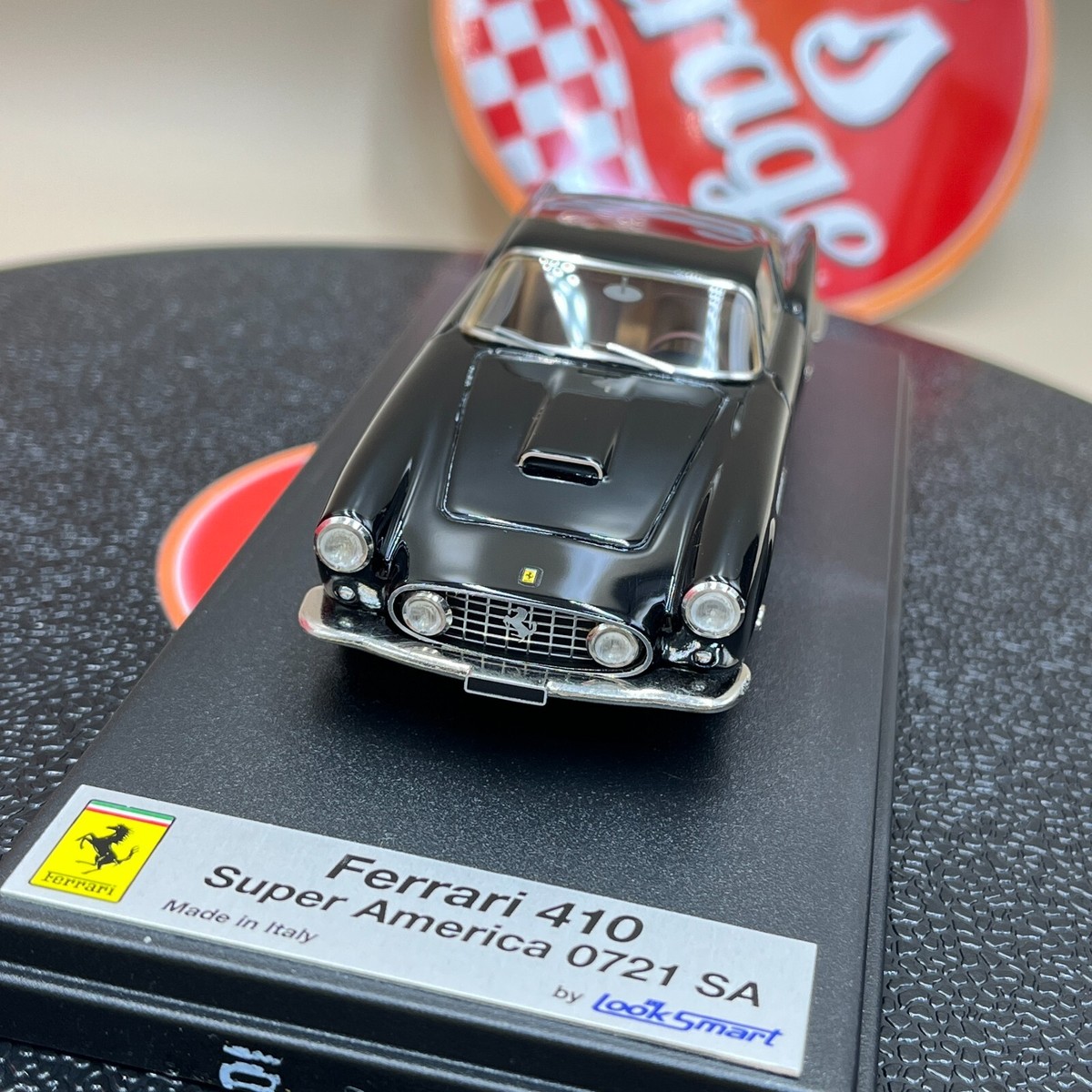 Look Smart 1/43 Ferrari 410 Superamerica 0721 SA black Kyosho