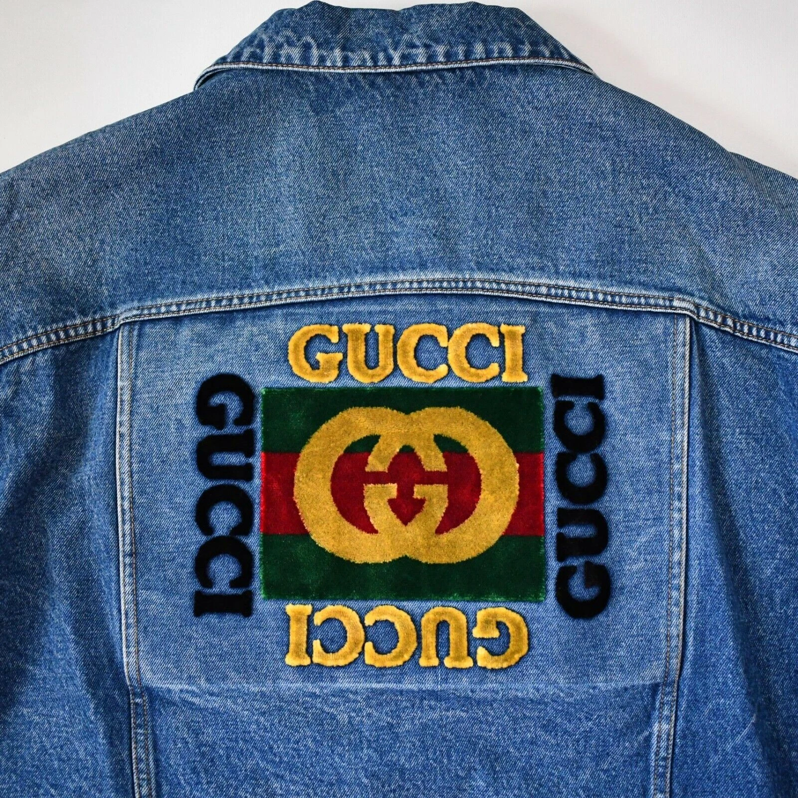Veste Jeans GUCCI Taille 50 EUR L LARGE Blouson NEUF *1800 EUR* Jacket Denim