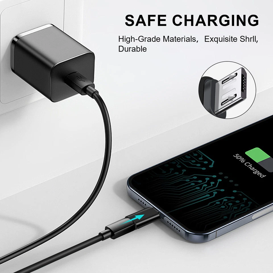 LOTE USB 3.1 Tipo C Hembra a Micro USB Macho Adaptador Convertidor Conector USB-C Foto 4 de 4