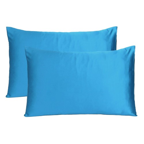 Silk Satin Pillowcase 2 Pack Silky Pillow Cases For Hair And Skin Cushion Cover - Picture 97 of 339